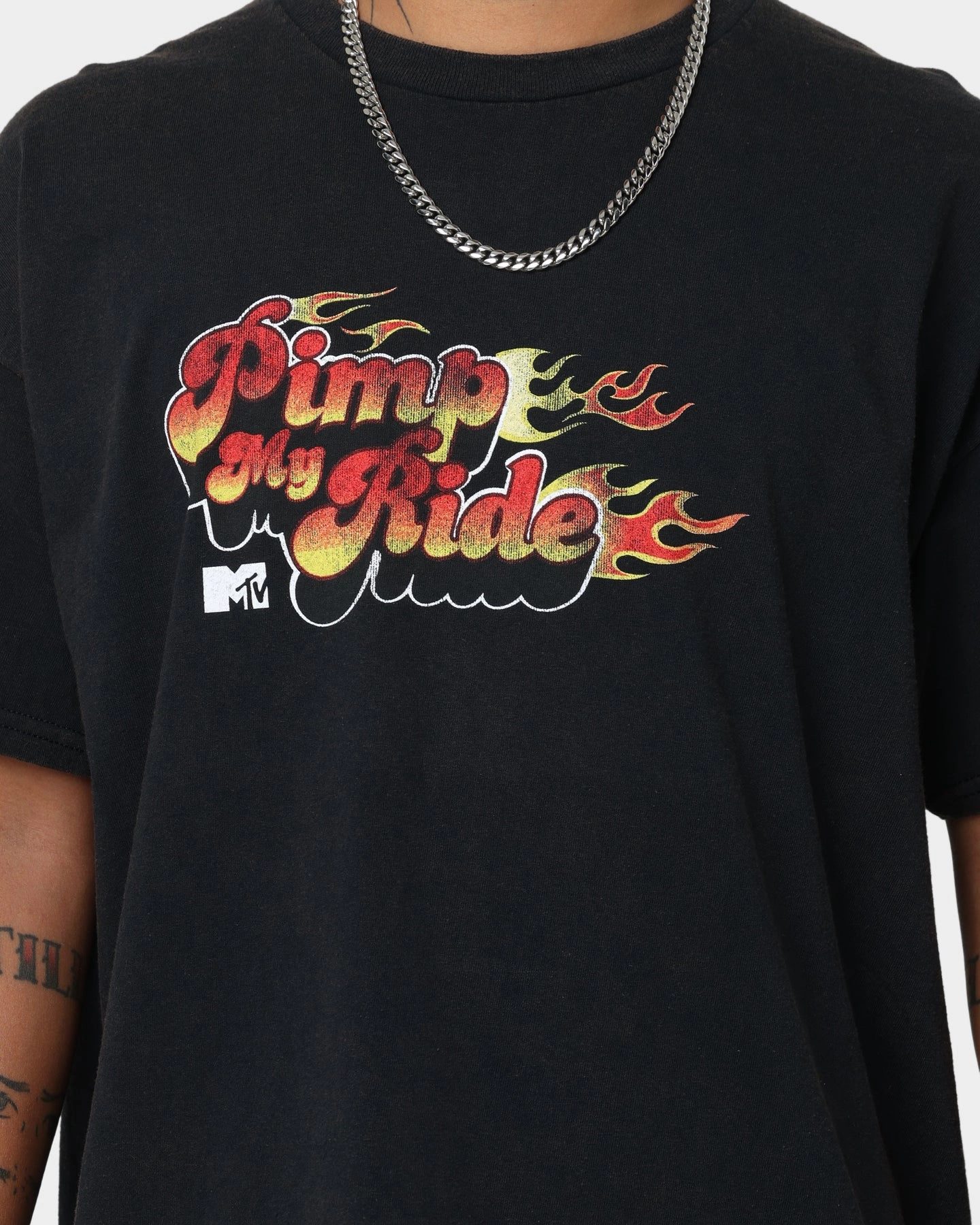 All Season Wear American Thrift X MTV Pimp My Ride Vintage T-Shirt Black Wash