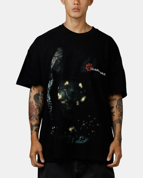 Street Style Trend 73 Studio X Gears Of War '06 Mad World T-Shirt Black