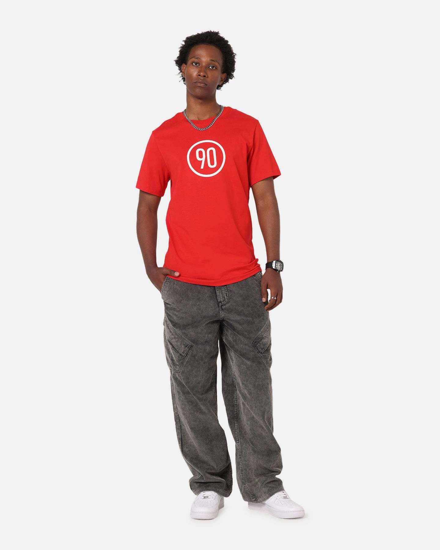 Nike Total 90 Soccer T-Shirt University Red Sustainable production fade resistant color