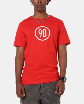 Nike Total 90 Soccer T-Shirt University Red weekday wear Reinforced Shoulder