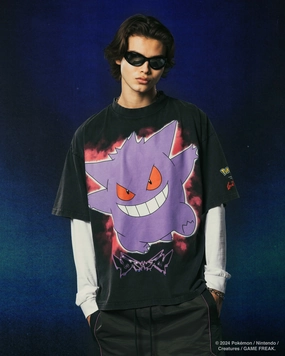 Pok??mon By Loiter Gengar Premium T-Shirt Black Comfy Design Popular