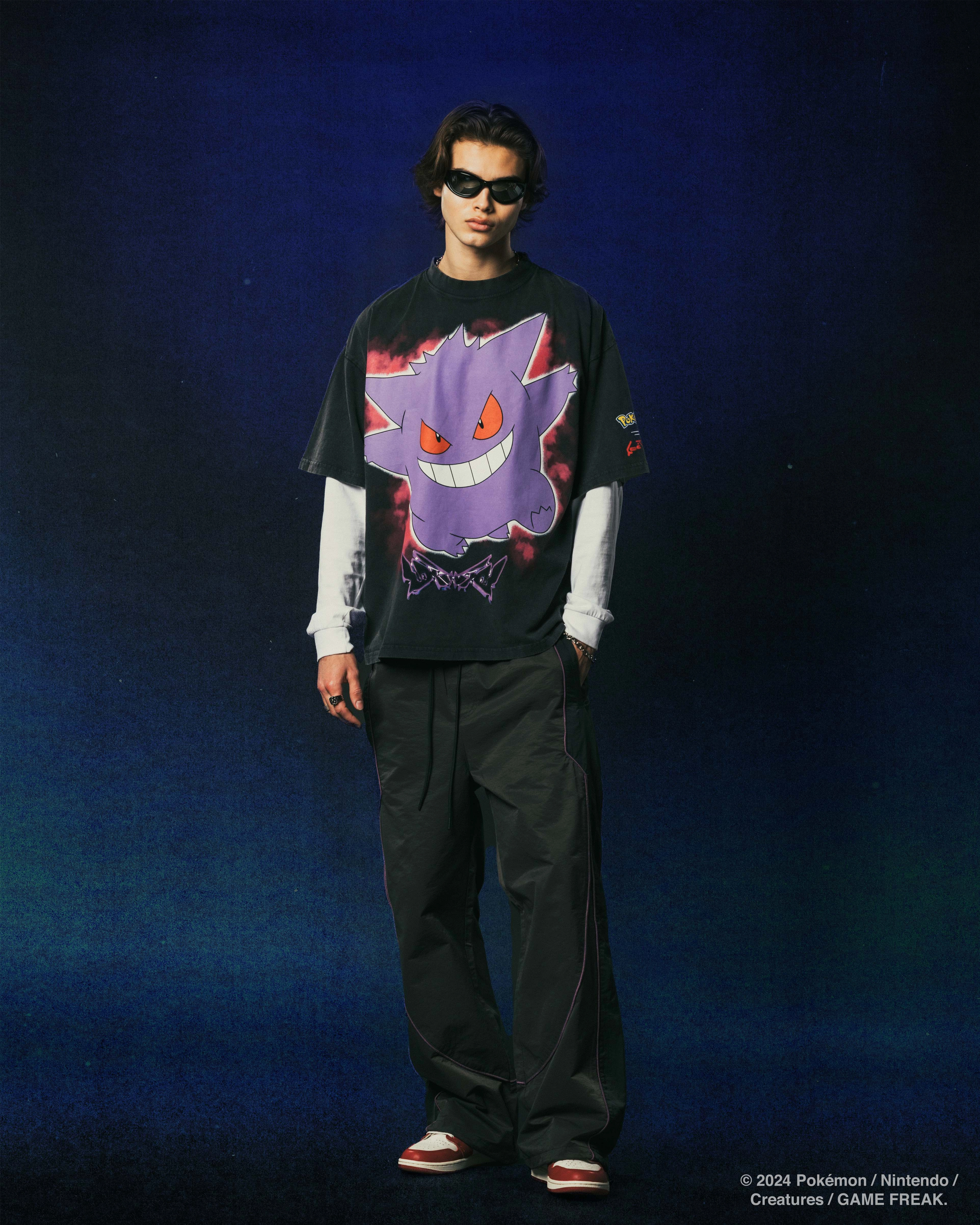 Pok??mon By Loiter Gengar Premium T-Shirt Black Quality Layer