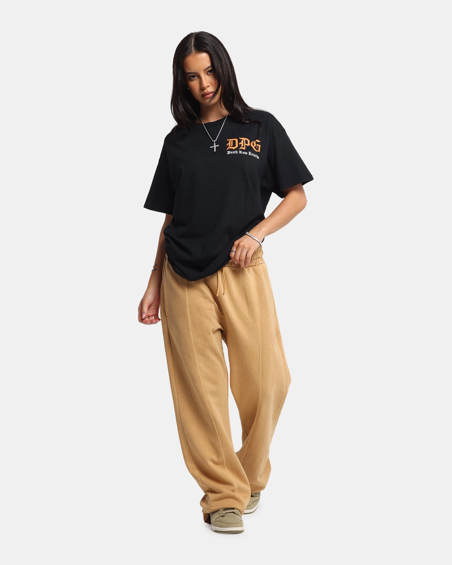 Deathrow Records Tha Dogpound T-Shirt Black Travel Style Comfort and Ease