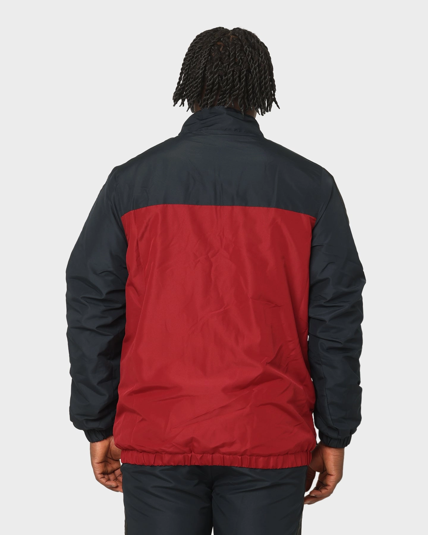 Last Kings Regalia Monogram Track Jacket Bloodstone Wind Control High Neck Protection