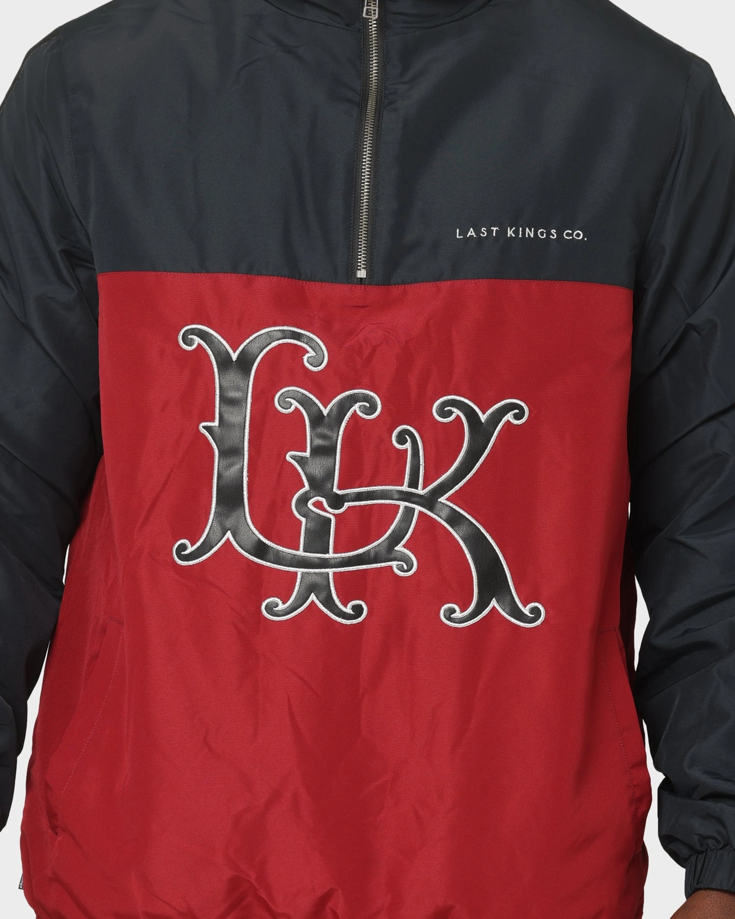 Last Kings Regalia Monogram Track Jacket Bloodstone Thermoregulating Insulation waterproof
