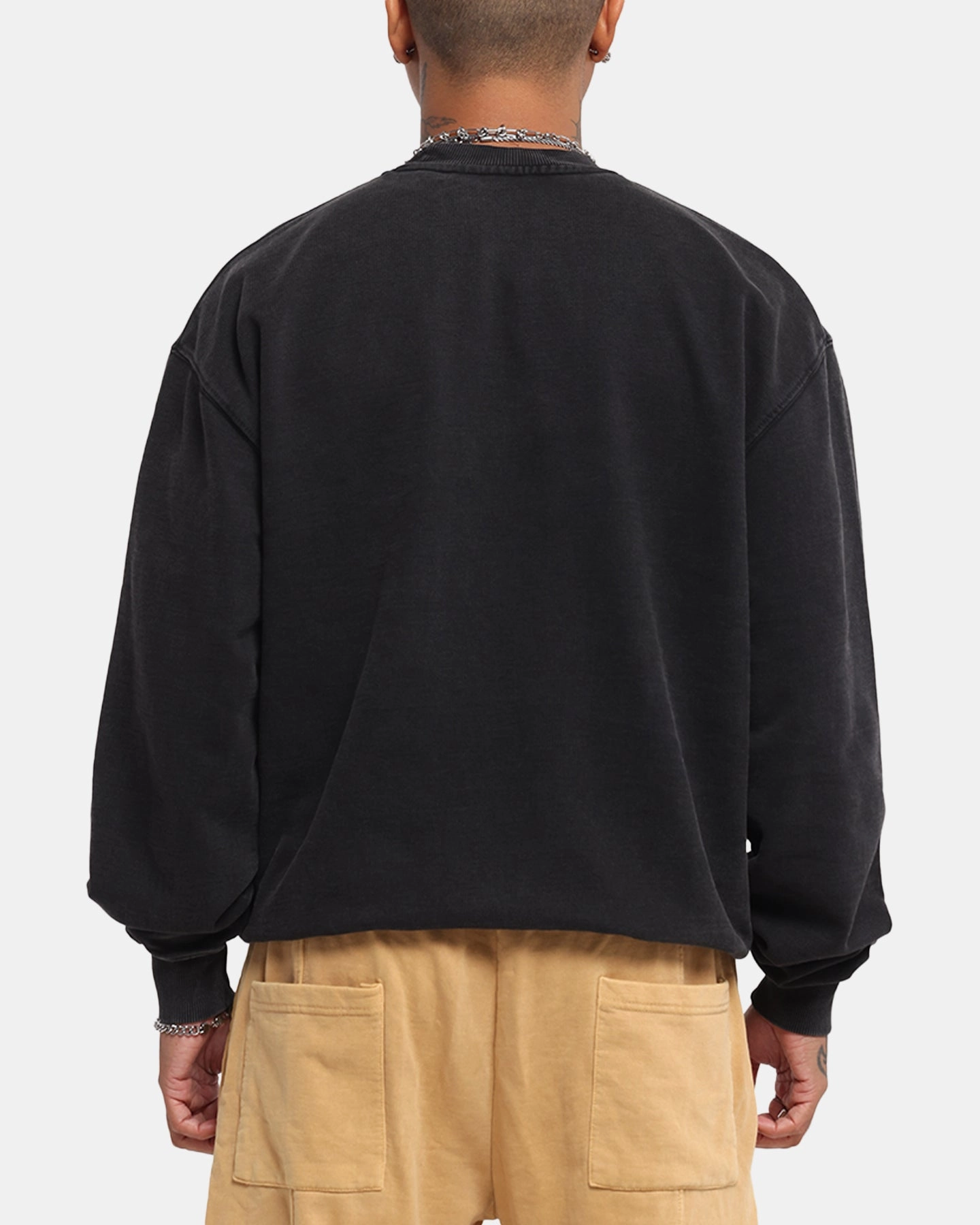 Dreamville Stars Crewneck Black Non Iron Fabric Tech
