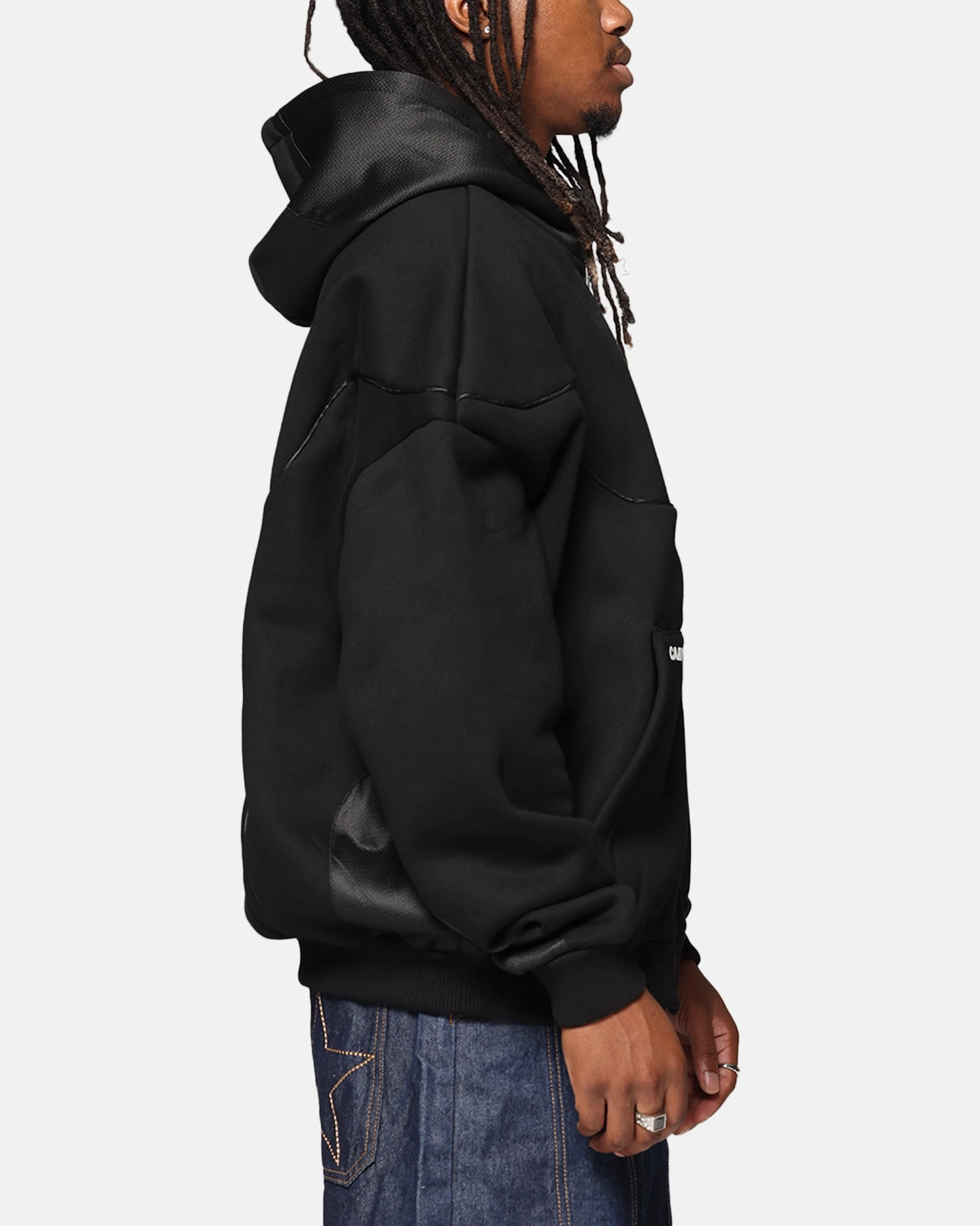 Luxury Carre Pipeline Hoodie Black