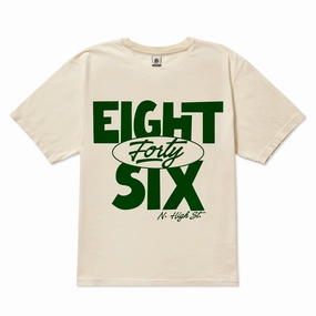 Cool and Comfortable Travel Friendly Sole Classics Eight Forty Six T-Shirt 'Cream'