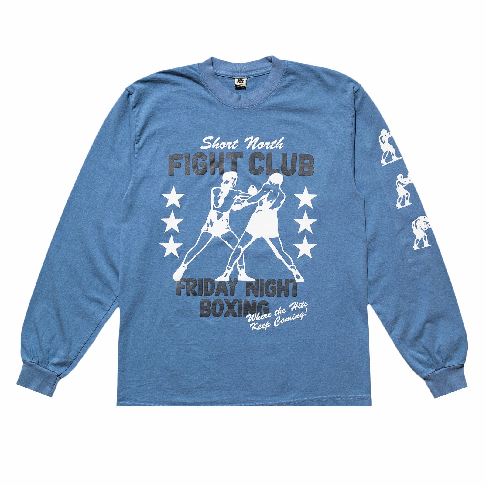Sole Classics Fight Club Tee 'Sky Blue' Playful Design