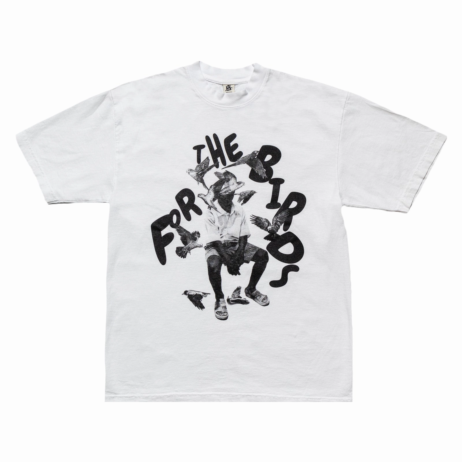homecoming Linen blend Sole Classics For The Birds Tee 'White'