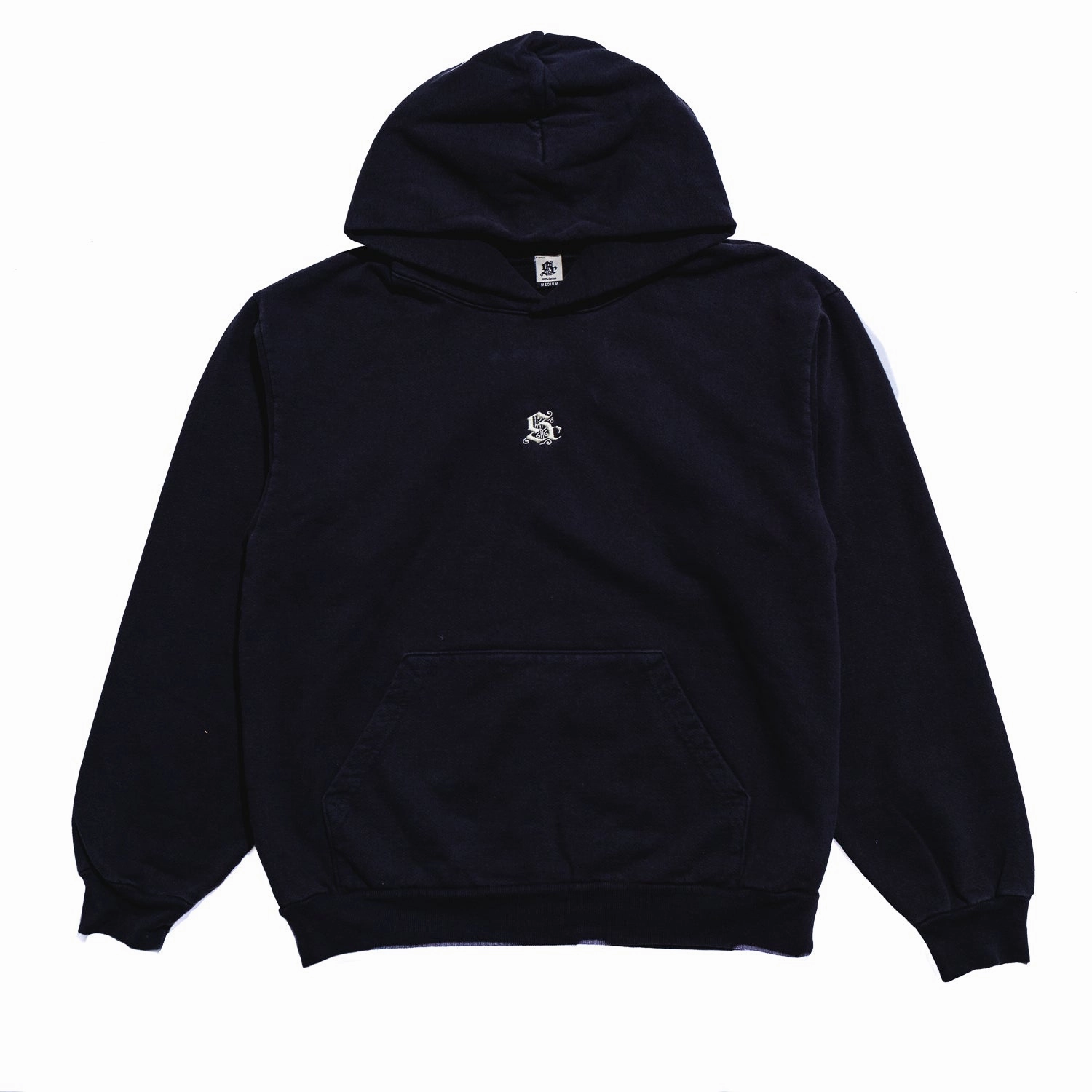 Sole Classics Micro Logo Hoodie 'Black' Air Force Light Soft