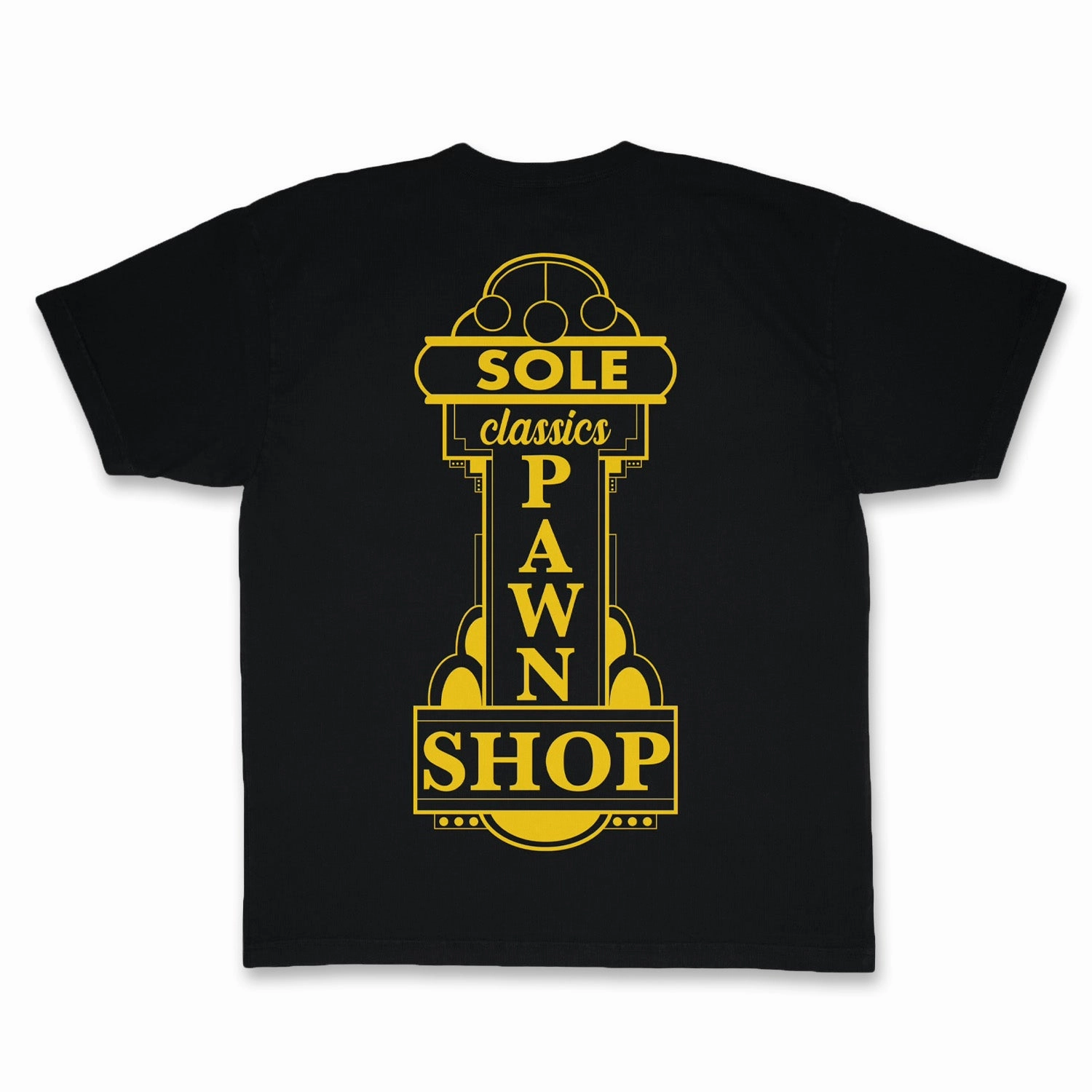 Sole Classics Pawn Shop T-Shirt 'Black' SustainableManufacturing Athletic Wear