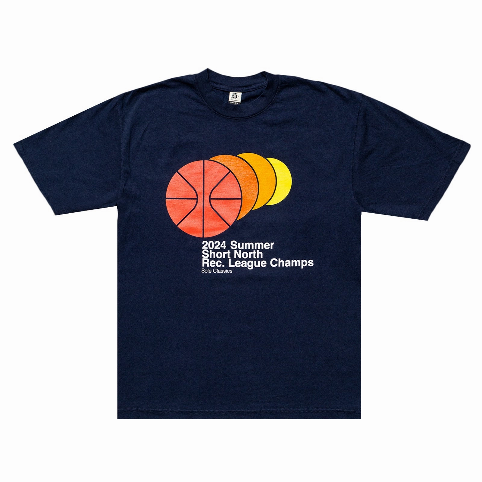 Sole Classics Rec League Tee 'Navy' ReinforcedNeckline