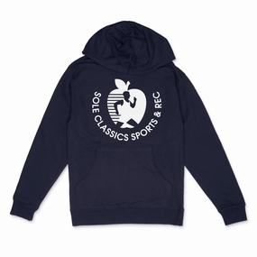 Camouflage Ribbed Trim Sole Classics Sports & Rec Hoodie 'Navy'