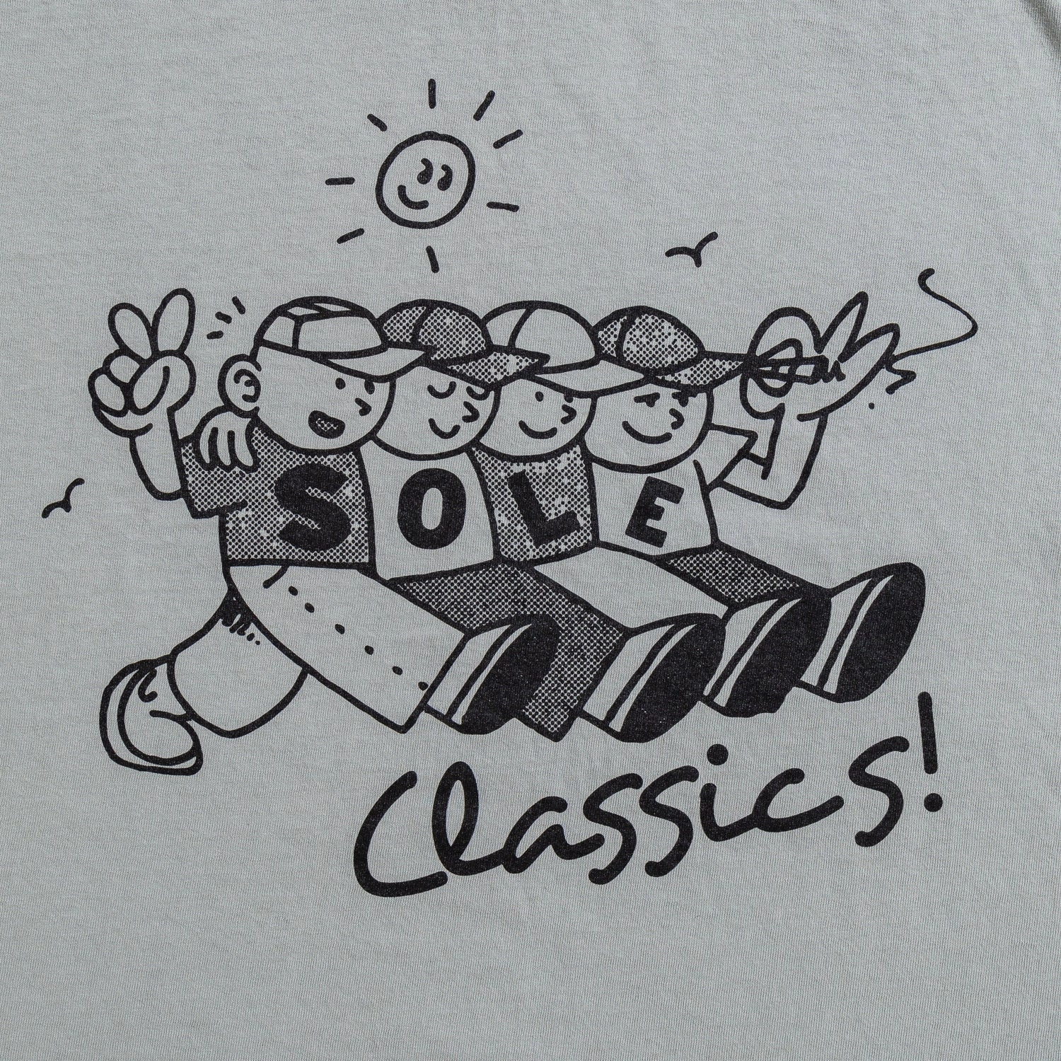 Sole Classics Sunshine Friends Tee 'Sage' Thermal Regulation Layer Relax Comfort Style