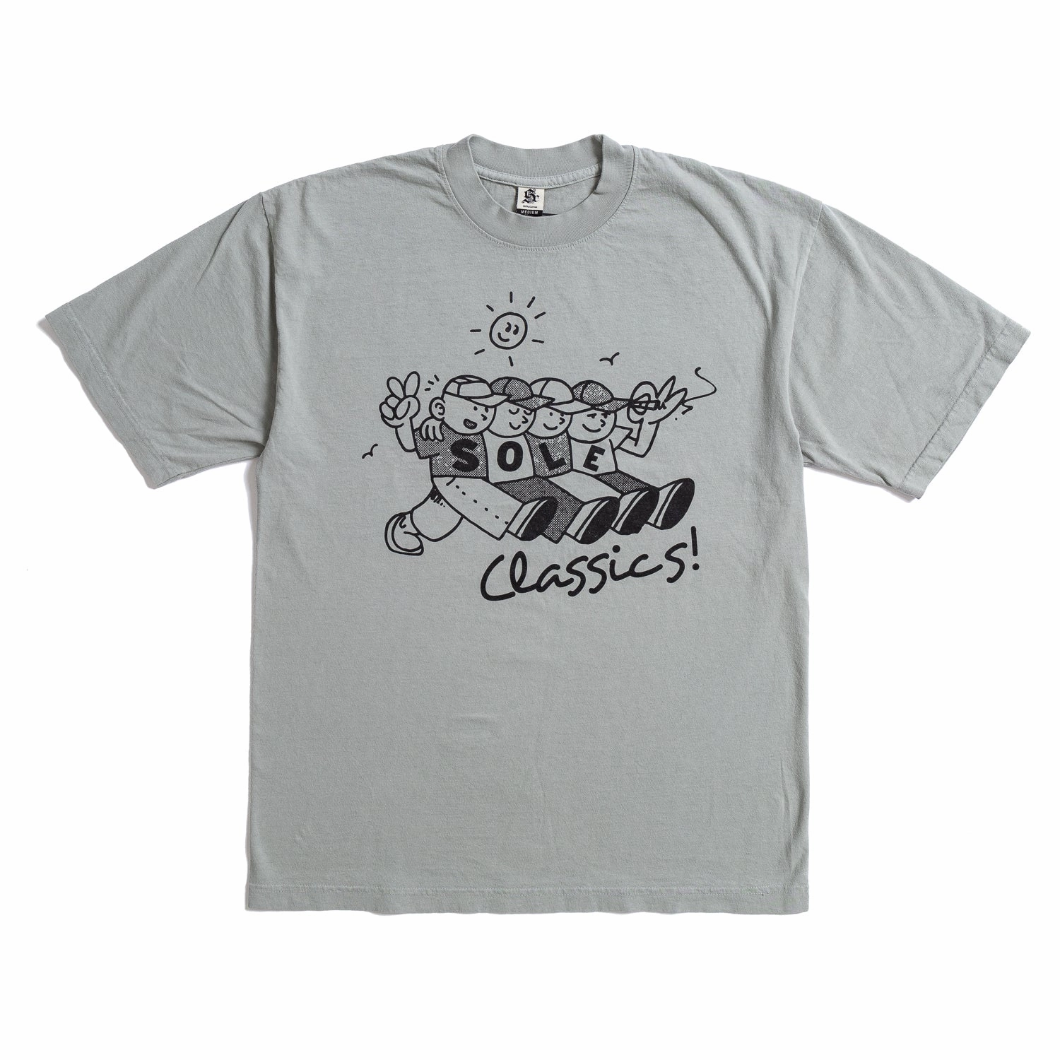 Autumn coziness Sole Classics Sunshine Friends Tee 'Sage'