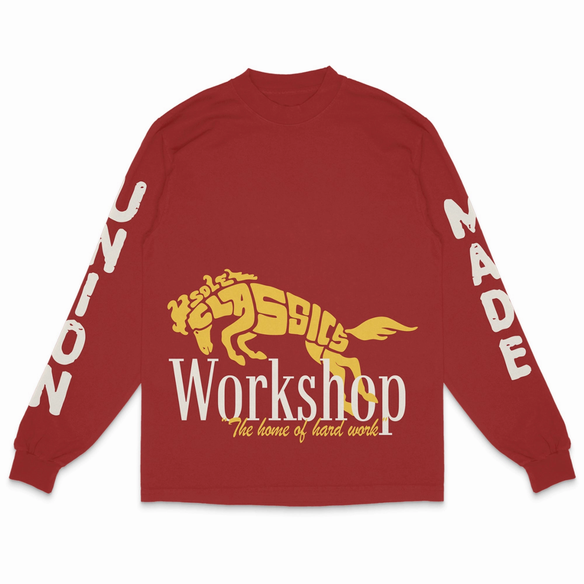 Sole Classics Workshop LS 'Dark Red' Fresh Style Trend Quick Drying