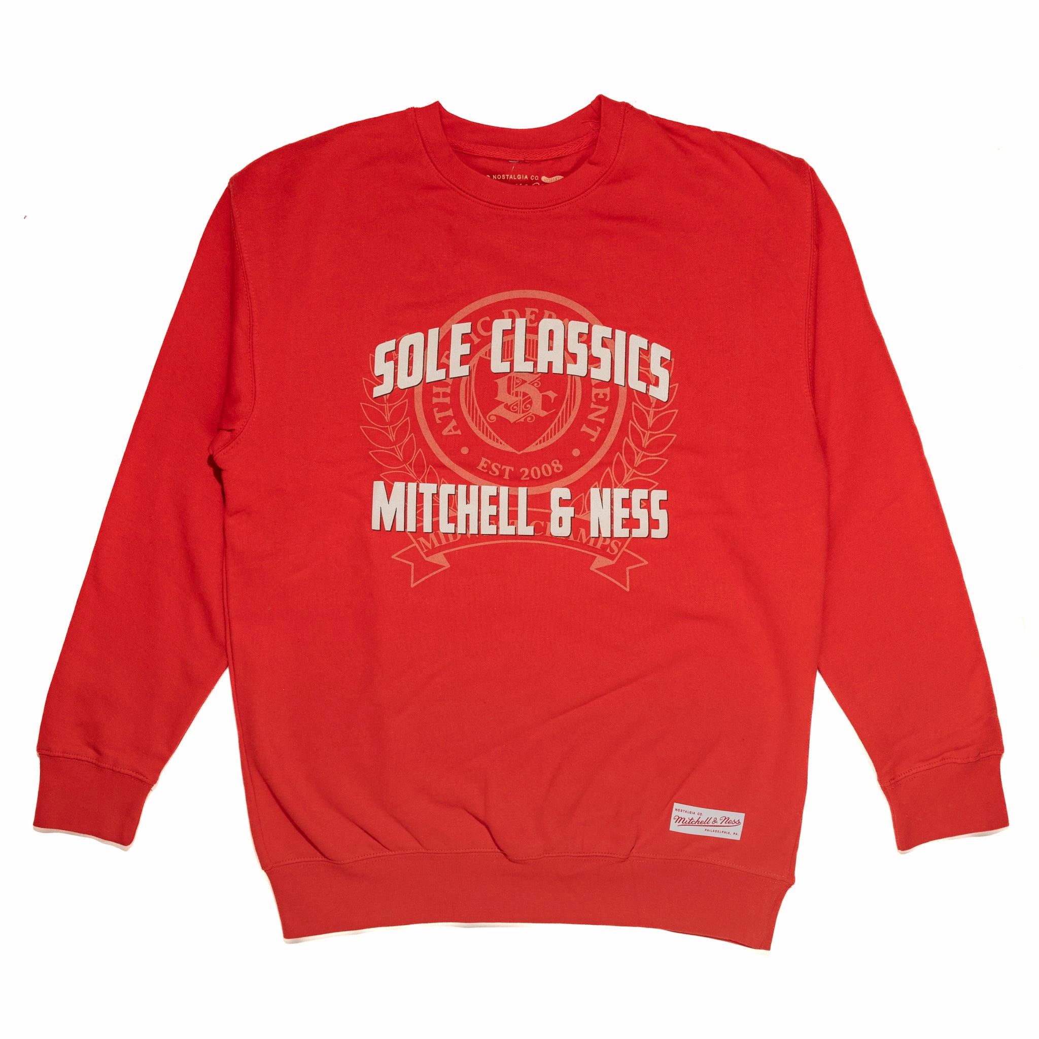anti static Core Style Sole Classics x Mitchell & Ness Midwest Champs Crewneck