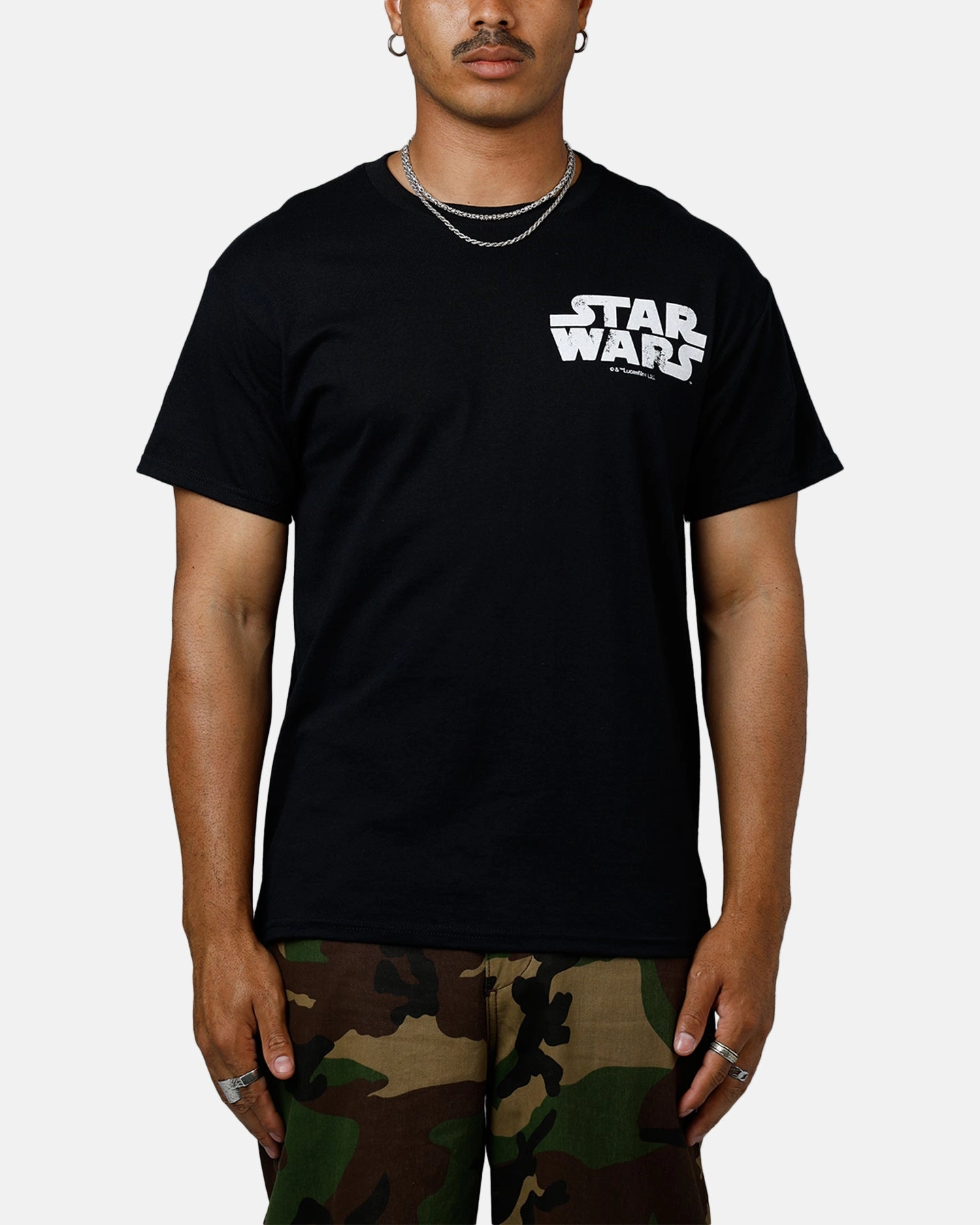73 Studio Star Wars Anakin The Boy Vintage T-Shirt Black Chic Fit