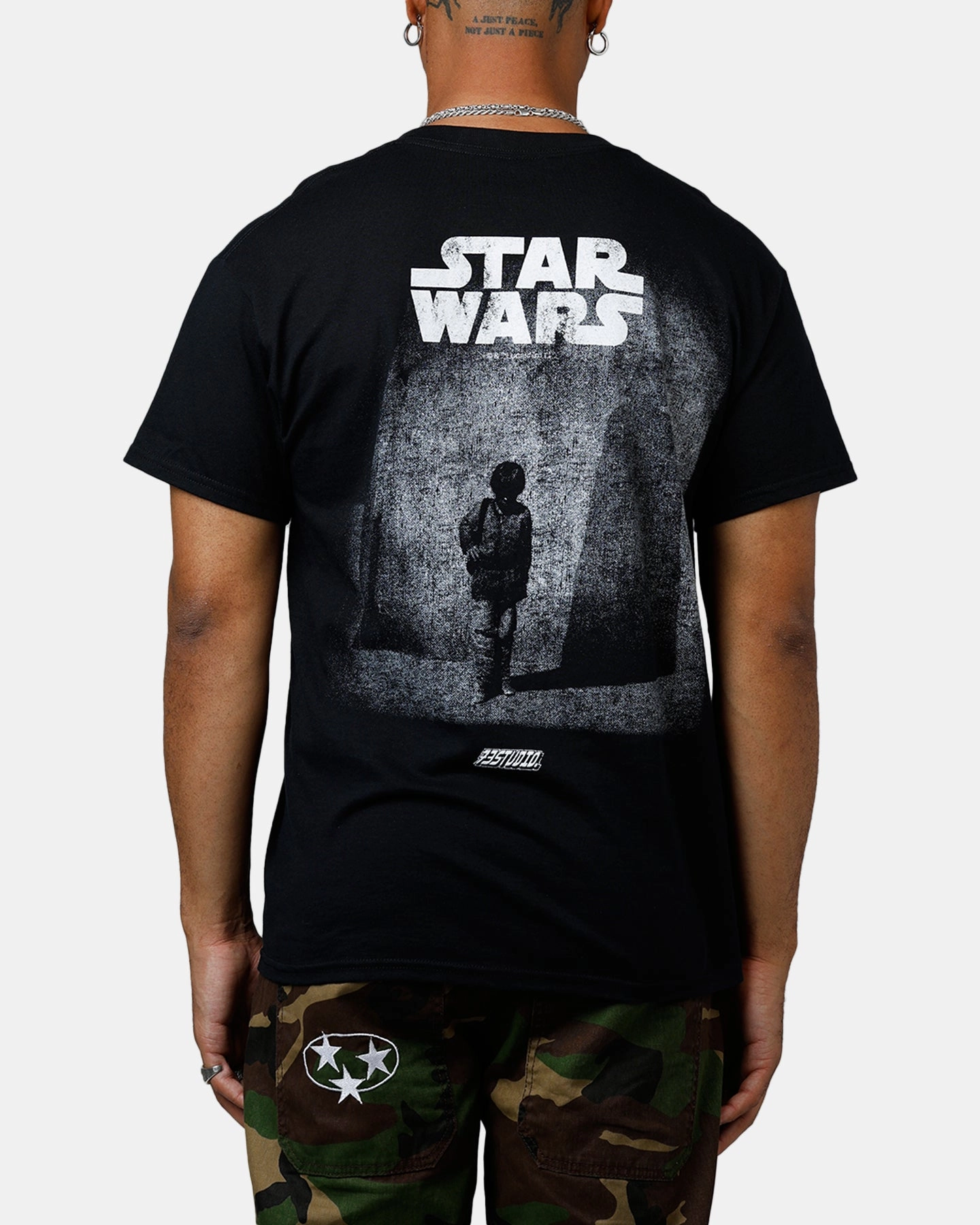Easy Care Classic Comfort Style 73 Studio Star Wars Anakin The Boy Vintage T-Shirt Black