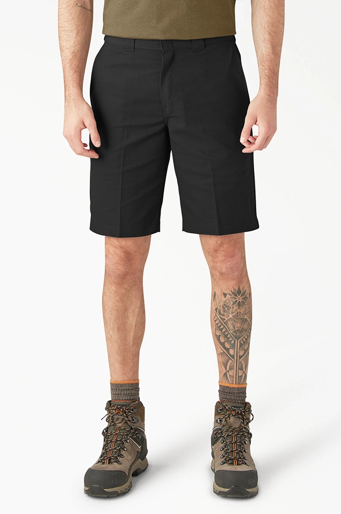 Odor Lock Technology Dickies Relaxed Fit Work Shorts 11"