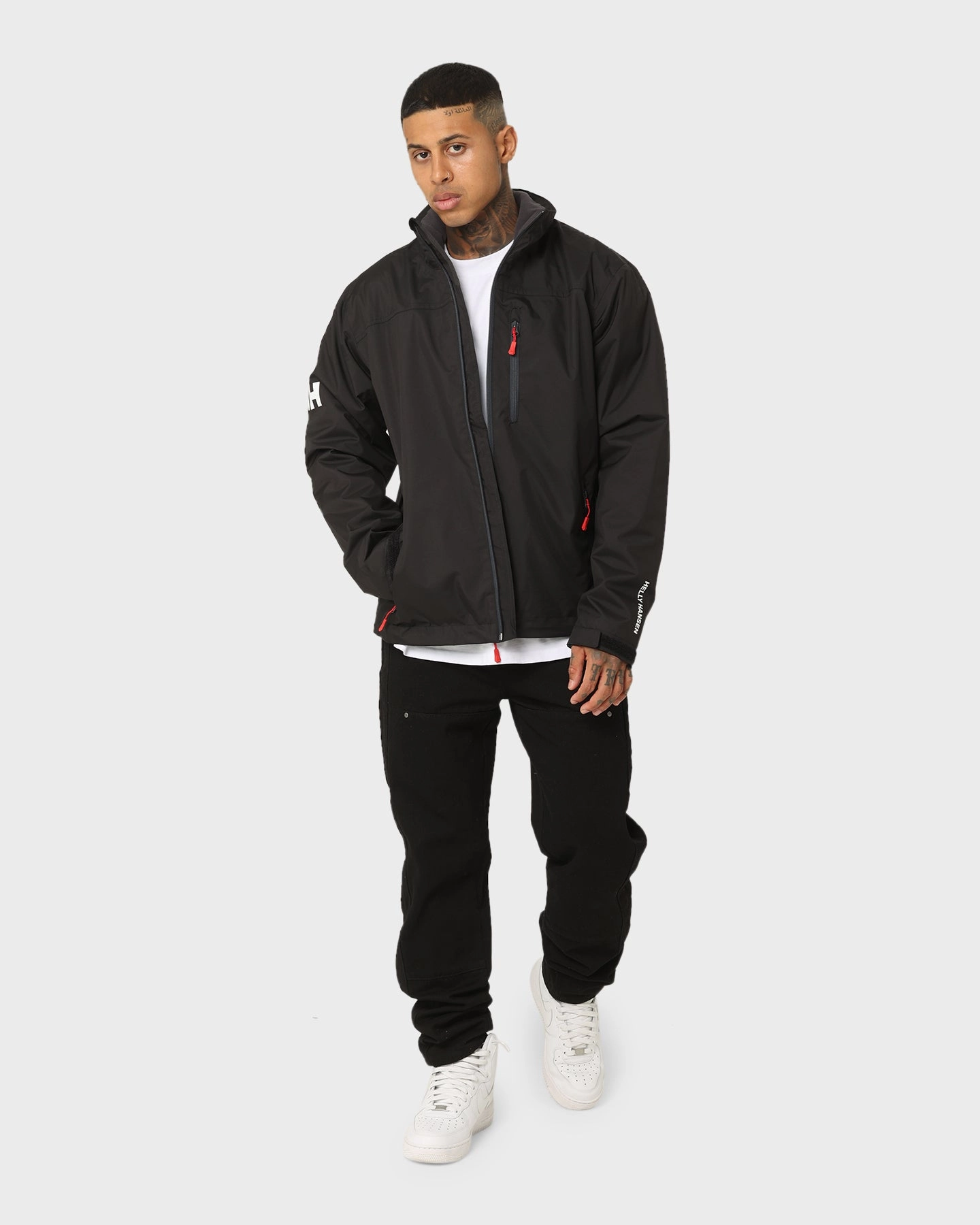Grant Helly Hansen Crew Midlayer Jacket Black