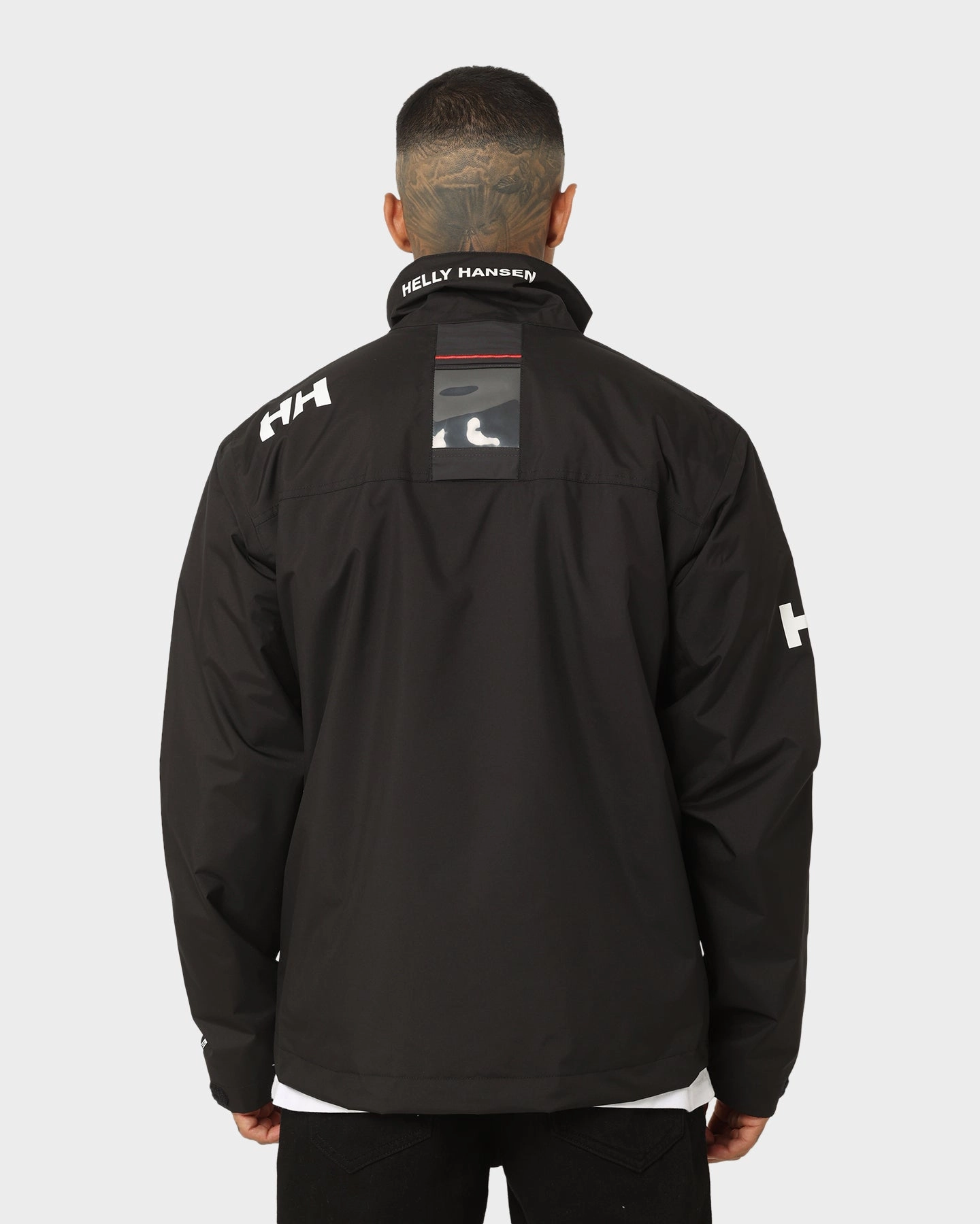 Helly Hansen Crew Midlayer Jacket Black Beanie Everyday Jacket