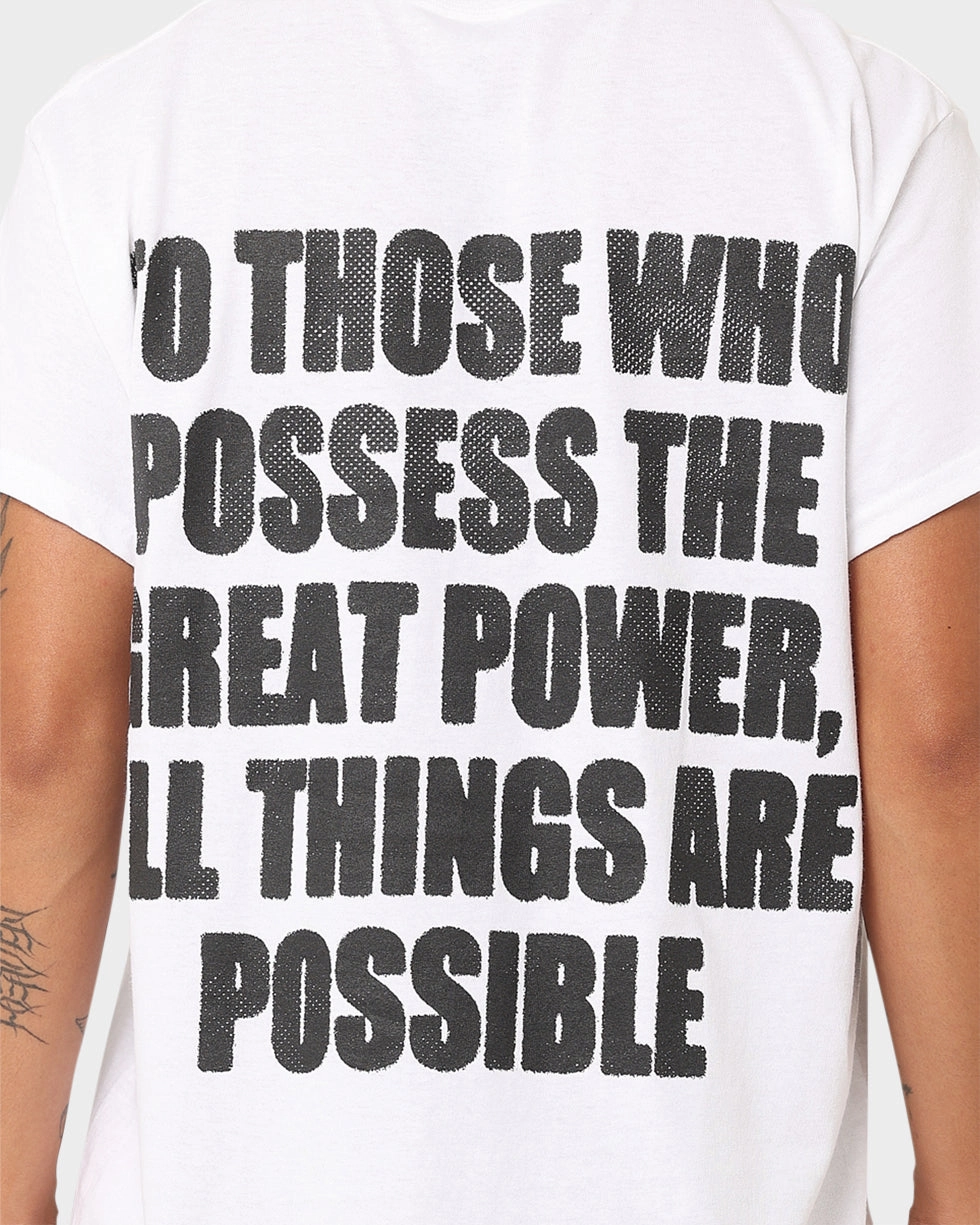 American Thrift X Power Rangers Power Rangers Vintage T-Shirt White Winter Layer