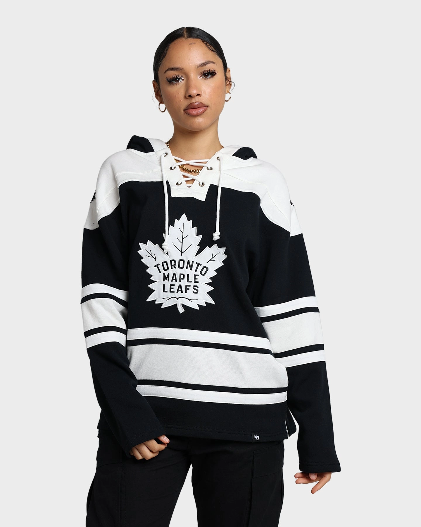 Interchangeable Liner System hiker 47 Brand Toronto Maple Leafs Superior Lacer Hoodie Jet Black
