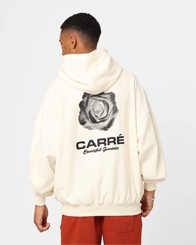 Wilderness Ability Carre RGB Oversized Hoodie Off White