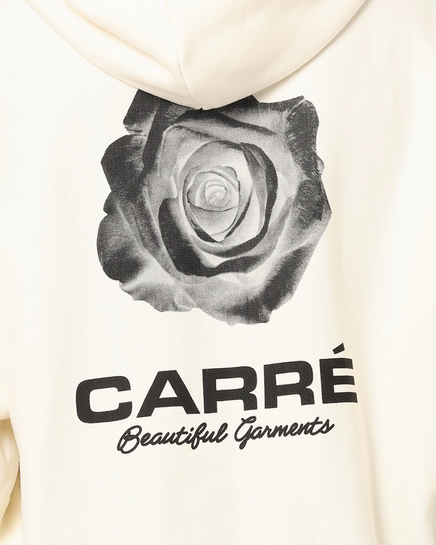 Carre RGB Oversized Hoodie Off White Visa Expose