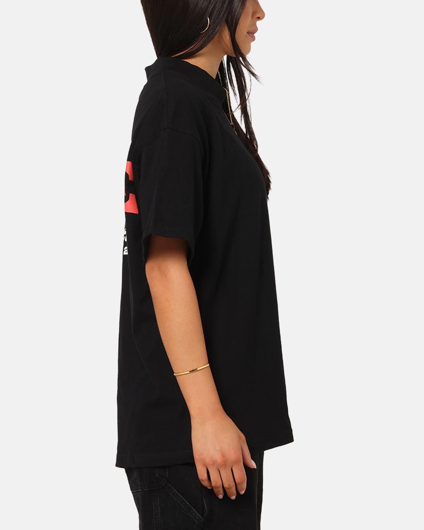 Comfortable All Day Wear Carre Authentic Heavy T-Shirt Black