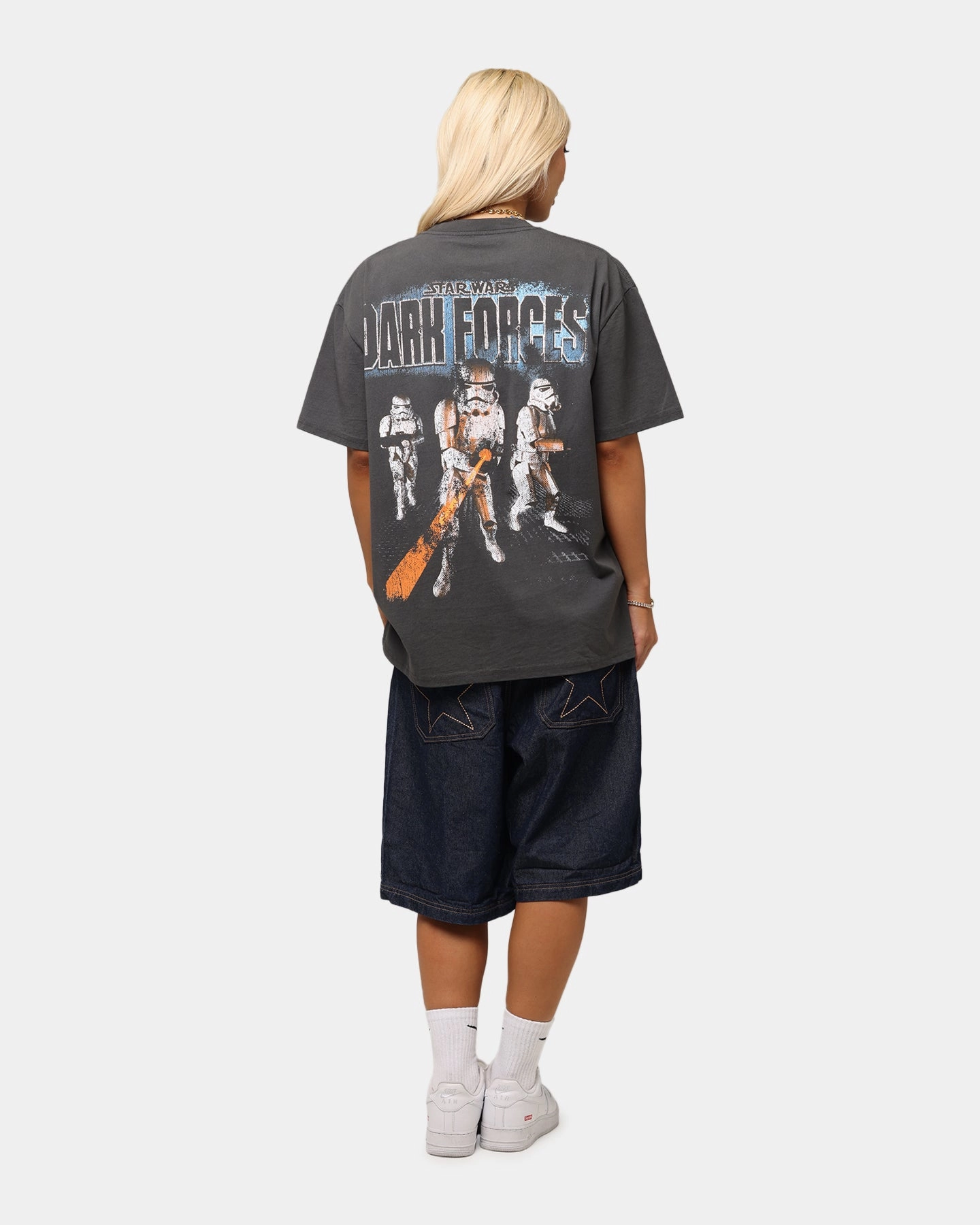 American Thrift Star Wars Battlefront Dark Forces Heavy T-Shirt Black Wash simple design Fit For All Day