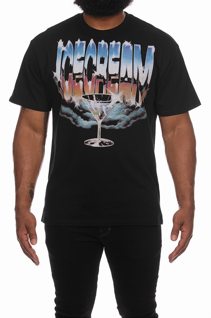 Icecream Martini SS Tee Anti Static Treatment Lightweight Comfort