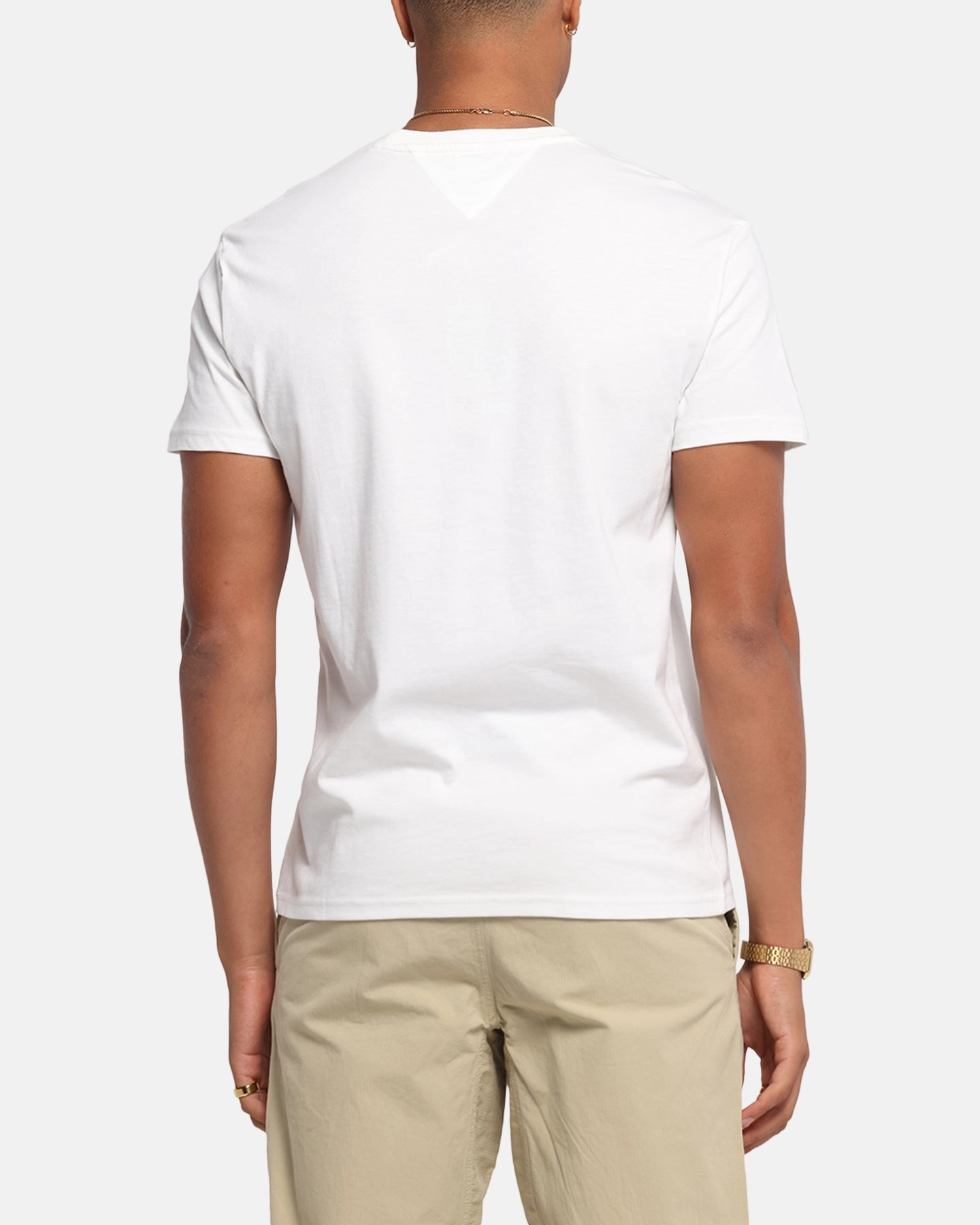 Travel Wear Soft Finish Tommy Jeans Regular DNA Graphic T-Shirt Ecru