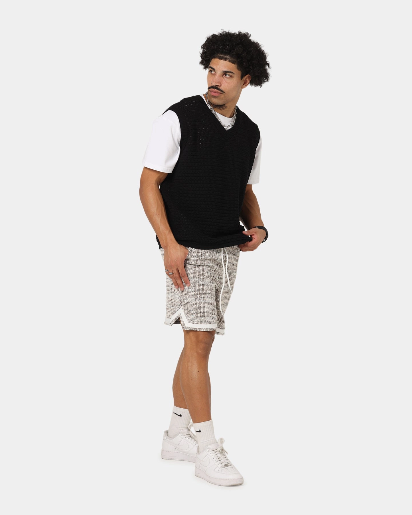 adventure apparel Hiking shorts XXIII Textured Ball Shorts Brown/Cream