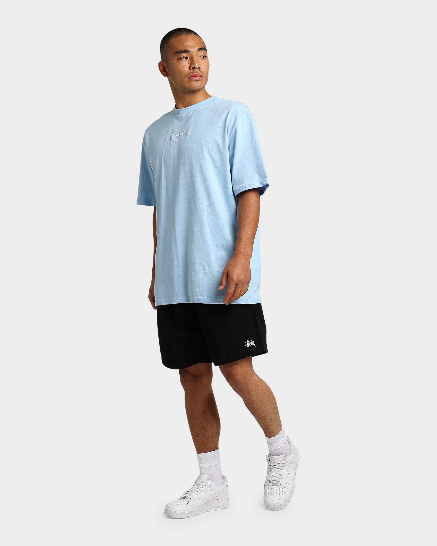 St??ssy Brushed Beach Shorts Black Unisex style