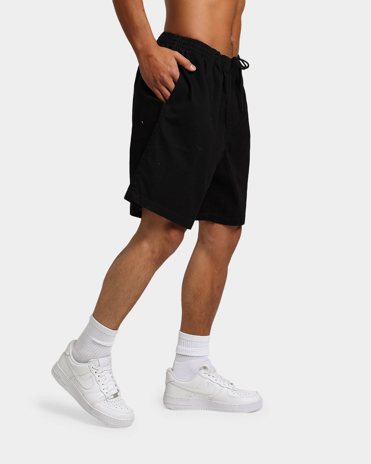 Bright Hues St??ssy Brushed Beach Shorts Black