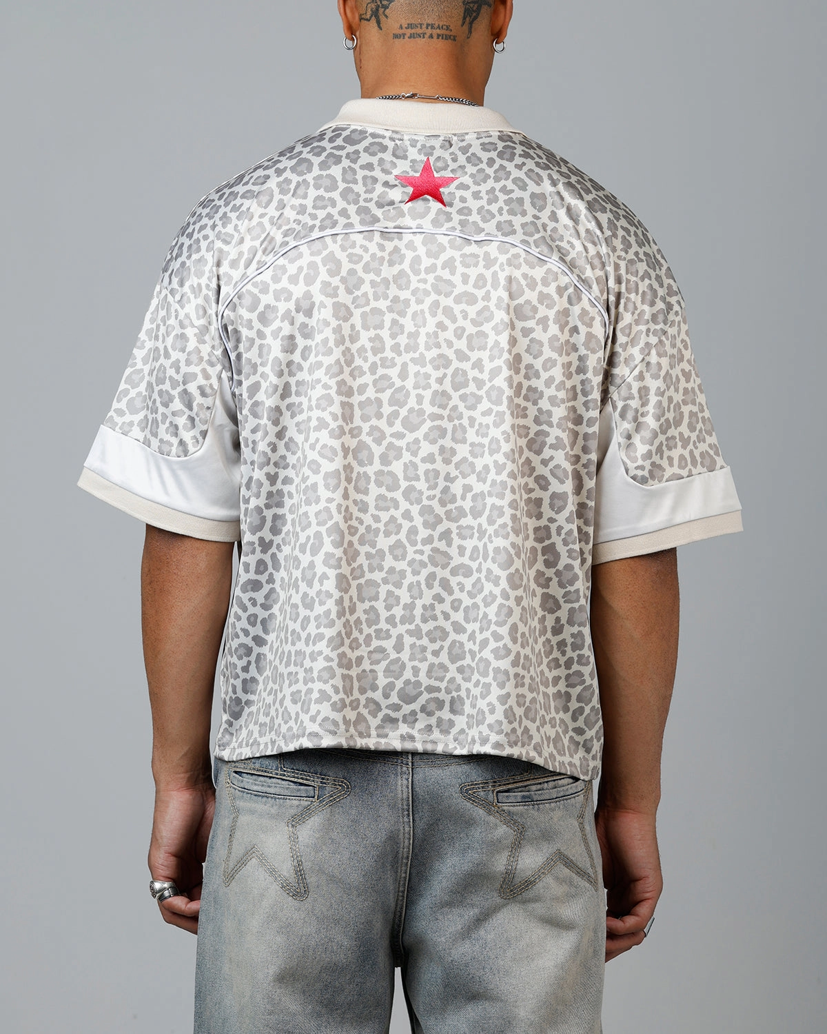 Loiter Art Studio United Jersey Snow Leopard Mesh Panel Ventilation