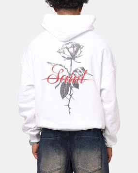 Saint Morta St Valentines Boxy Hoodie White sunrise