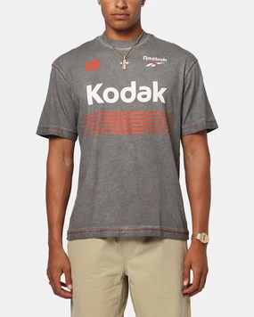 Reebok x Kodak Graphic T-Shirt Black Comfy Vibes Trendy Style