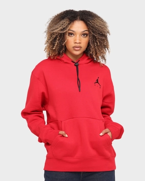 Zippered Pocket Design Jordan Jumpman Air Hoodie Gym Red
