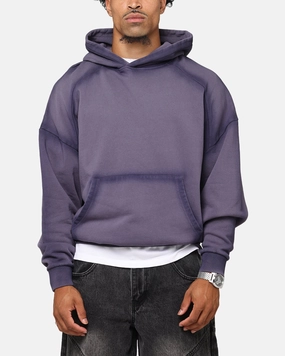Earrings Saint Morta Contrast Wash Hoodie Purple