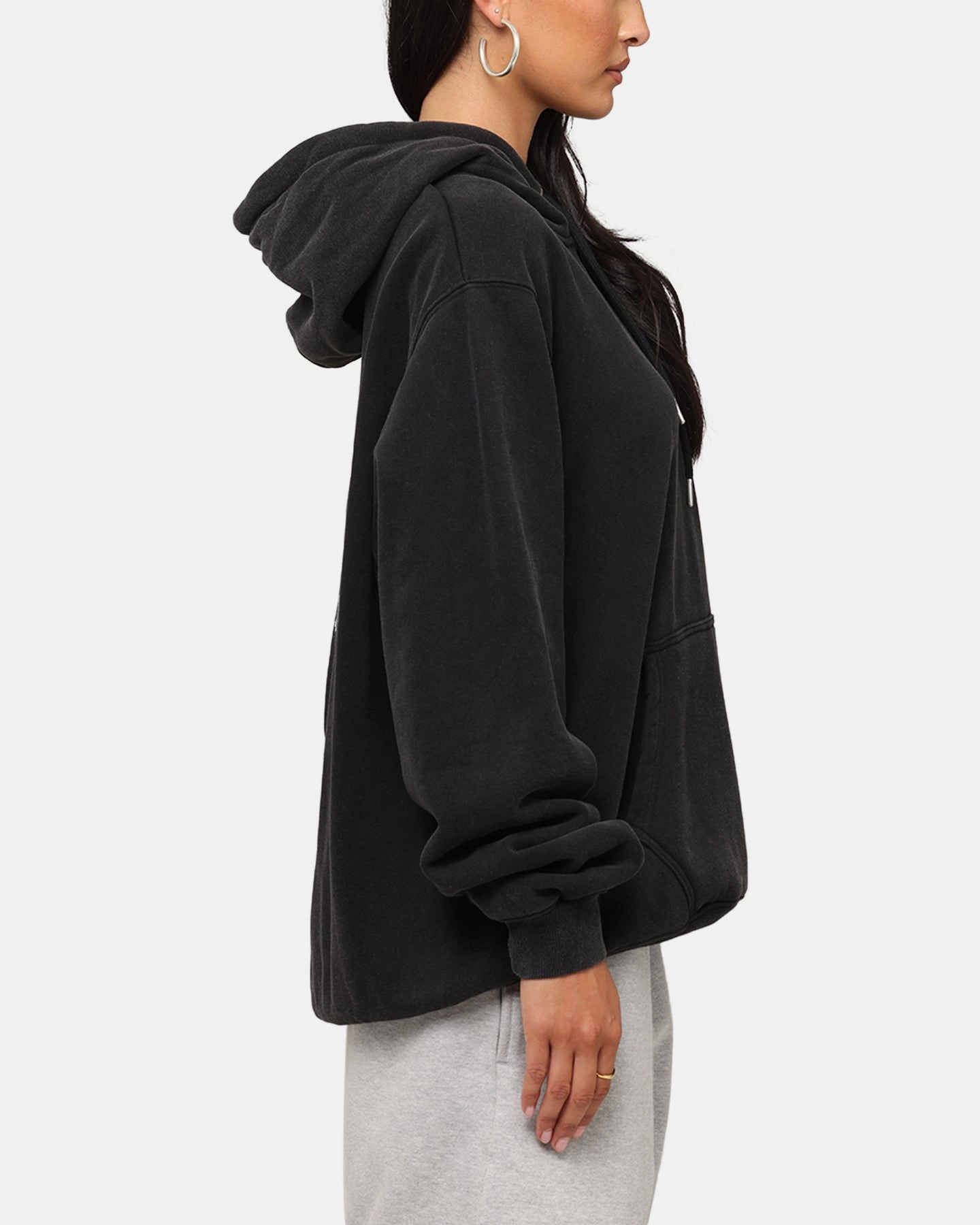 Carre Level Up Hoodie Vintage Black Breathable Technology