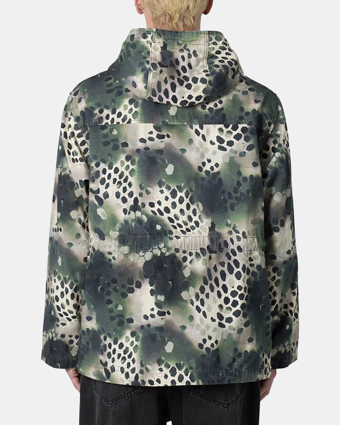 Performance Ready MNML Swamp Camo Anorak Jacket Green