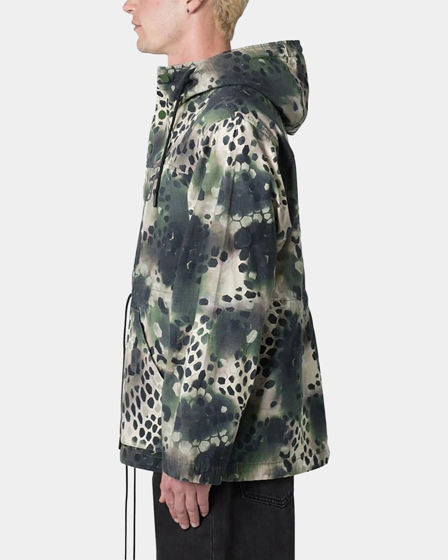 suitable for holidays MNML Swamp Camo Anorak Jacket Green