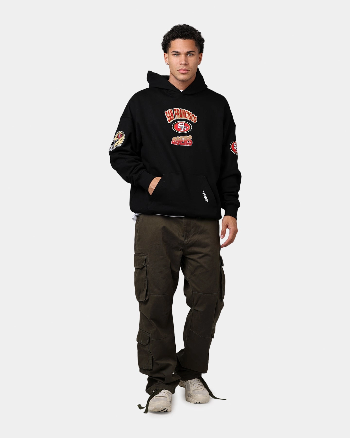 Pro Standard San Francisco 49ers Turn It Up Hoodie Black Warm Outer Layer