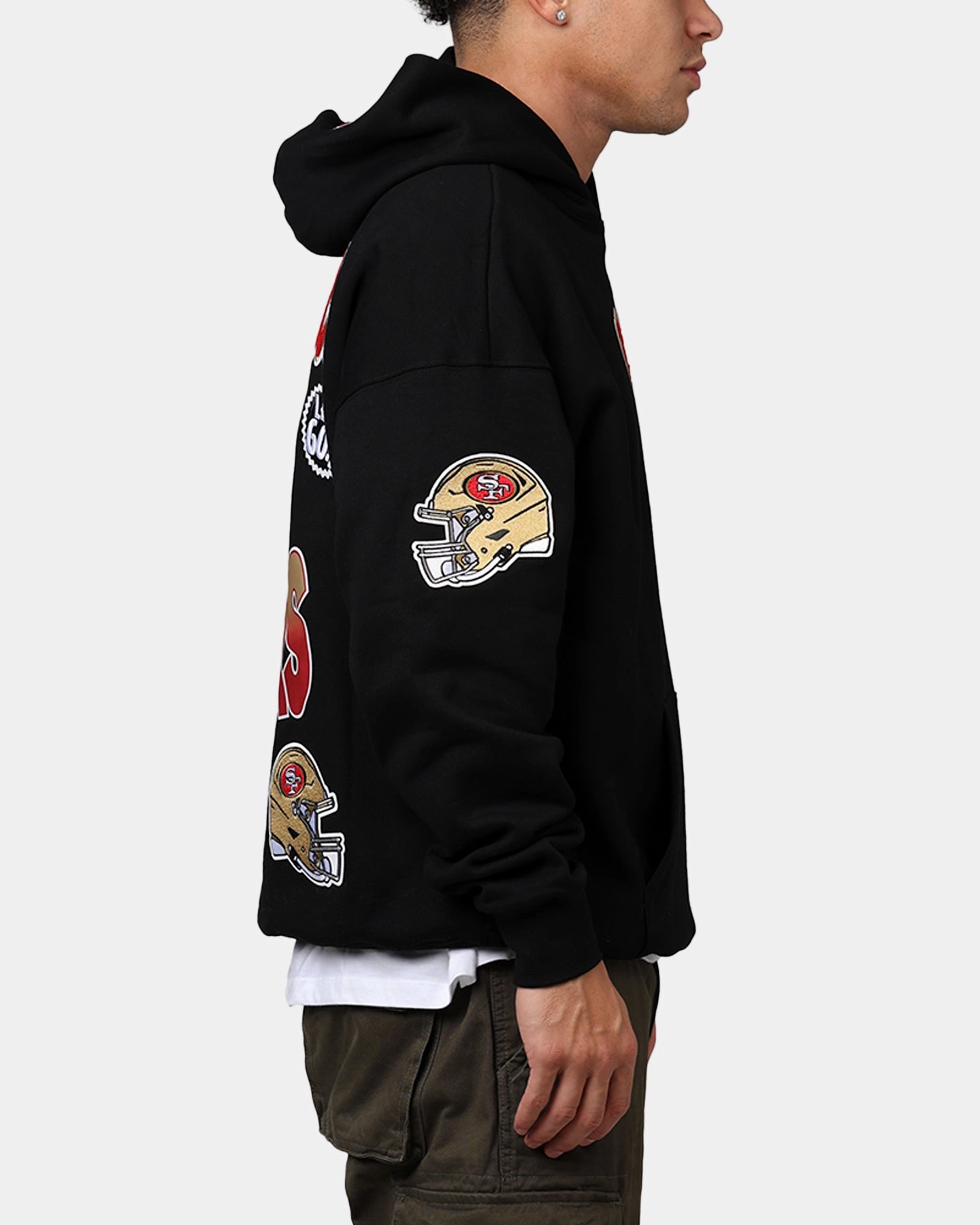 Protective Layering Pro Standard San Francisco 49ers Turn It Up Hoodie Black