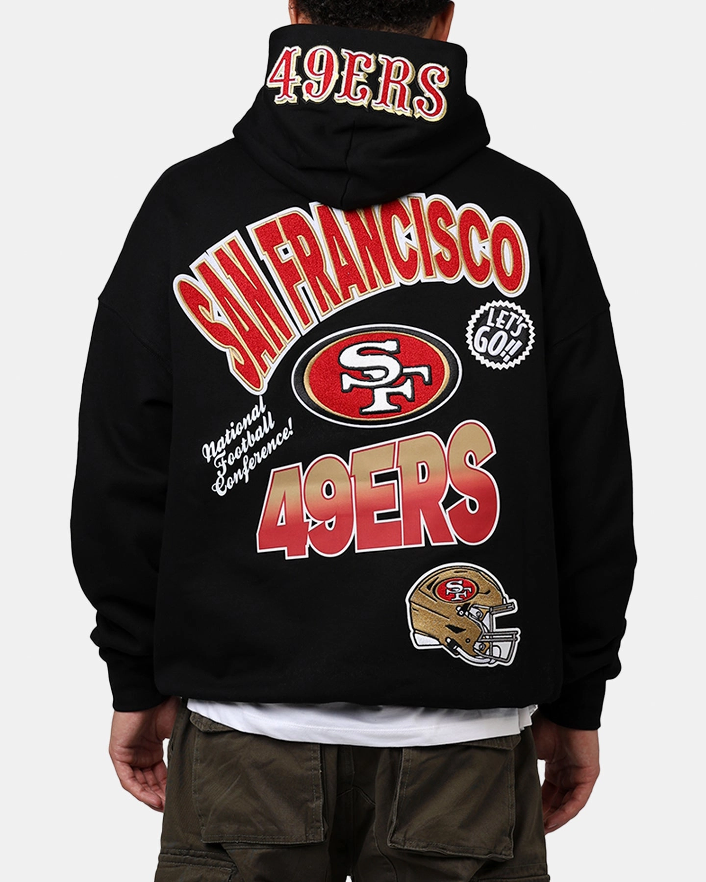 Pro Standard San Francisco 49ers Turn It Up Hoodie Black High-quality