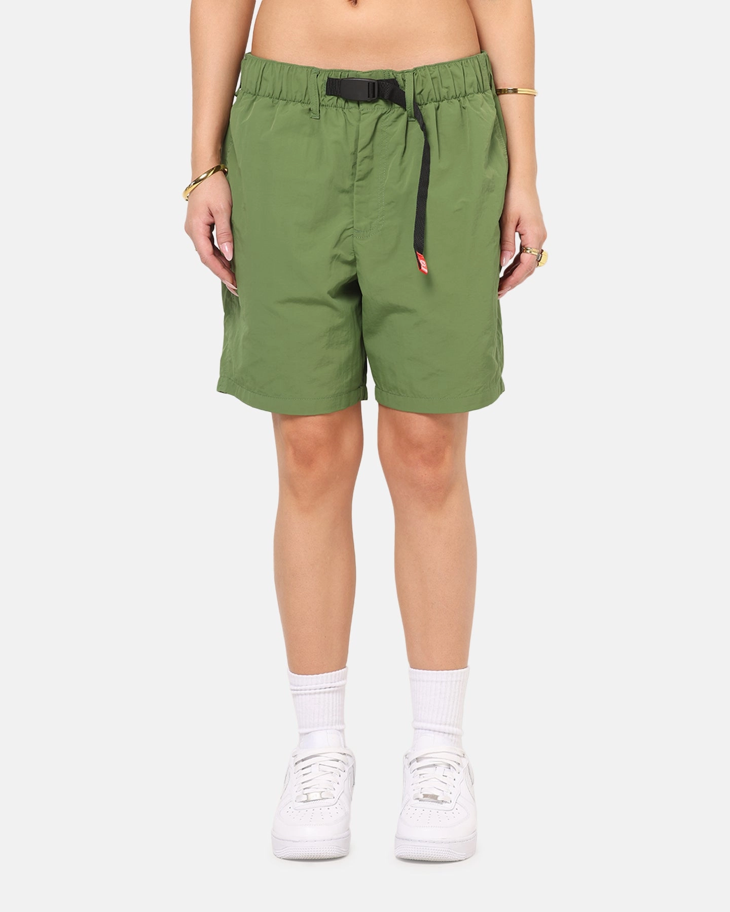 Carre International Shorts Khaki spring shorts Convertible Length
